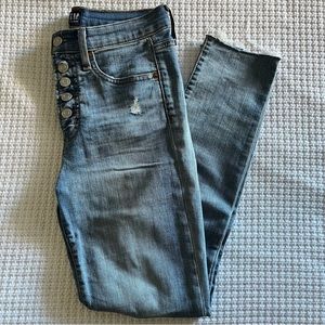 Gap button fly jeans